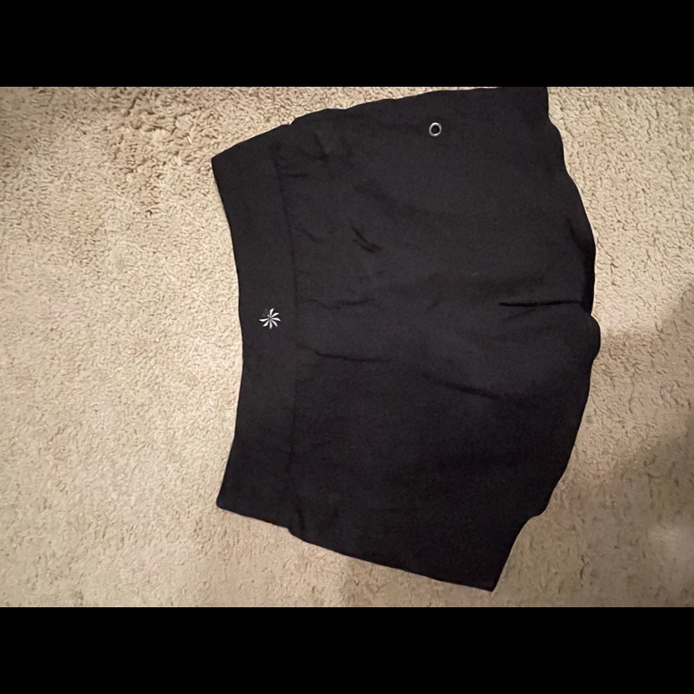 Black athletic shorts. Size XS.